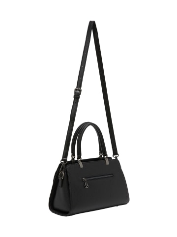 faina Women Handbag in Black White