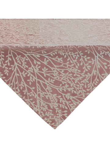 Erwin Müller Jacquard Mitteldecke Malaga in rosè