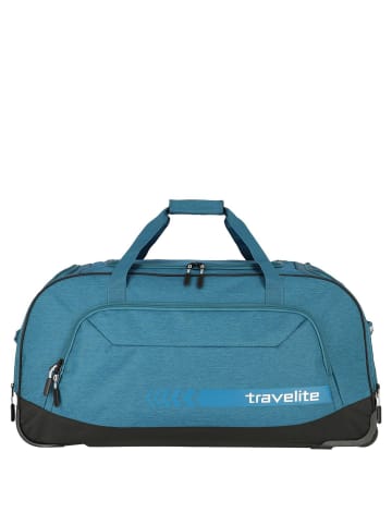 travelite Kick-Off - Rollenreisetasche 77 cm XL in petrol