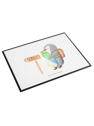 Mr. & Mrs. Panda schreibtischmatte Pinguin Schultüte ohne Spruch in Weiß