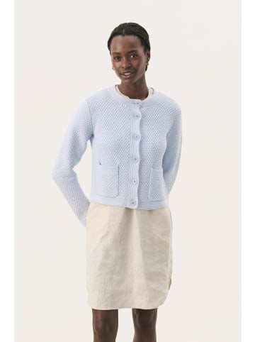 PART TWO Strickjacke ElmiePW Gerade Passform in Heather