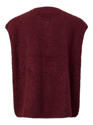 Pieces Weste in Tawny Port