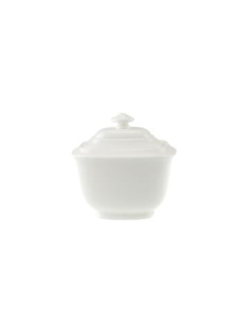 Villeroy & Boch Zuckerdose Royal in Weiß 240 ml in weiß