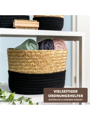 bremermann Aufbewahrungskorb Ø 24 cm schwarz
