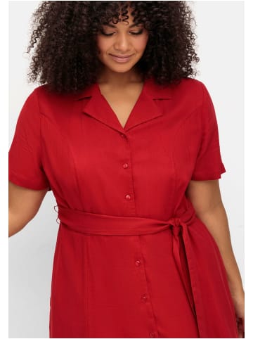 sheego by Joe Browns Blusenkleid in rot