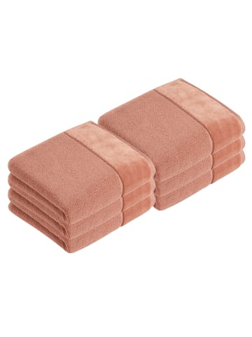 Vossen 6er Pack Handtuch in red wood