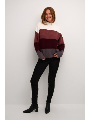 CULTURE Strickpullover CUolivia Oversize fit in Winetasting