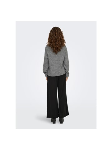 JDY Pullover in Medium Grey Melange