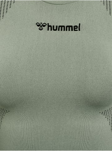 Hummel Hummel T-Shirt Hmlmt Yoga Damen Dehnbarem Atmungsaktiv Feuchtigkeitsabsorbierenden Nahtlosen in SEAGRASS