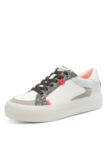 Tamaris Sportlicher Schnürschuh in weiß