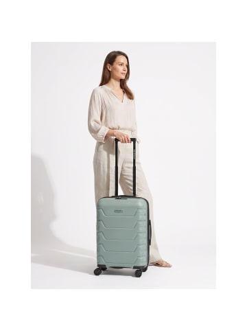Smartbox Edition 01 4 Rollen Kabinentrolley 55 cm mit Dehnfalte in mint