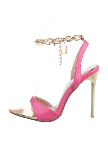 Ital-Design High-Heel Sandalette in Pink