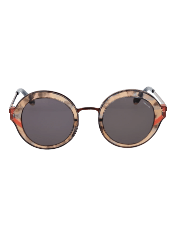 comma Frauen Sonnenbrille Rund Mehrfarbig