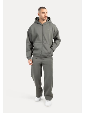 SMILODOX Zip Hoodie Cedrik in Grau