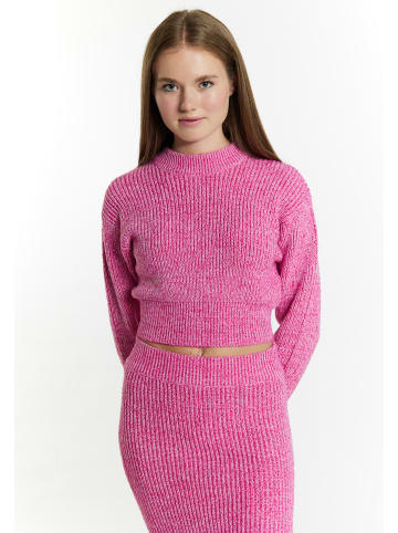 myMo Damen Strickpullover in Pink