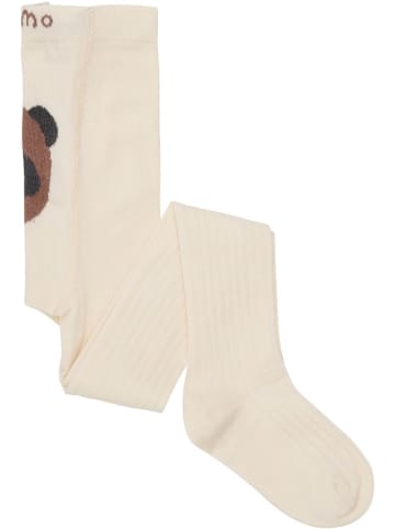 Minymo Strumpfhose "Baby Stocking with Effect On Back" in Weiß