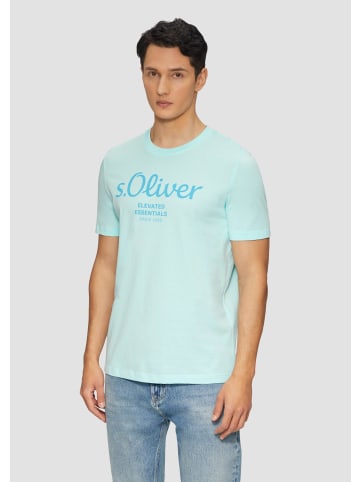 s.Oliver T-Shirt in 60D2_ozeangrün