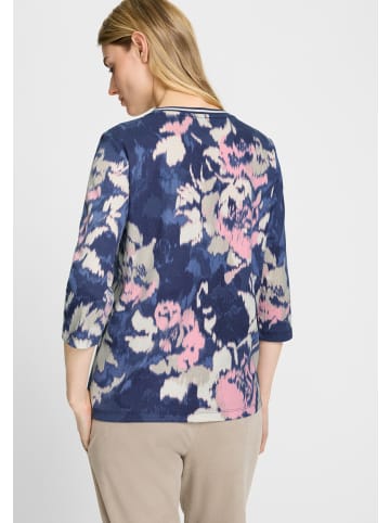 Olsen Langarmshirt Hannah in indigo rosa - 0001