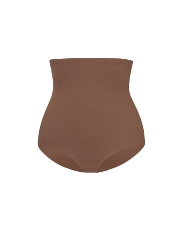 Bye Bra Shapingslip Sculpting High Waist Brief in Cocoa