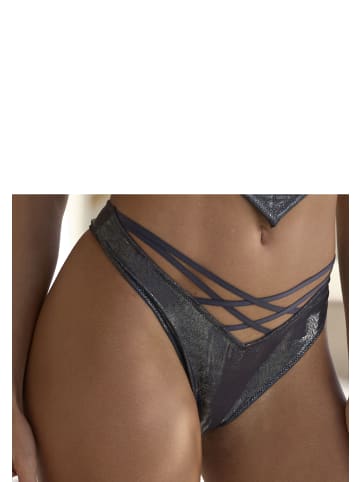 Vivance by Lascana String in schwarz-metallic