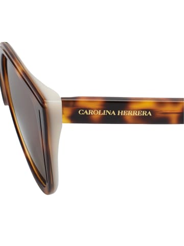 Carolina Herrera Sonnenbrille in Brown