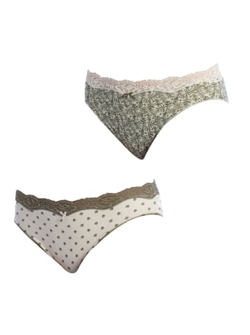 Janira 2er-Set: Pantys in Green