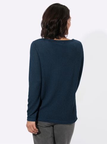 WITT WEIDEN Langarm-Shirt in dunkelblau