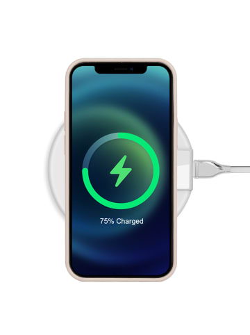 Platyne Feste Silikonhülle für iPhone 12 Pro Max in Gold