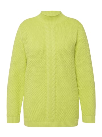 Ulla Popken Pullover in limettengrün