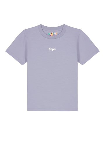 wat? Apparel T-Shirt Nope in Lavender