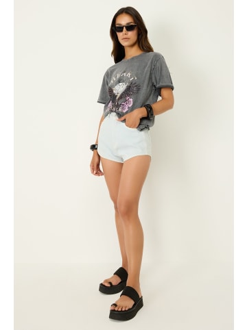 NO MATTER WHAT Shirt in Anthrazit