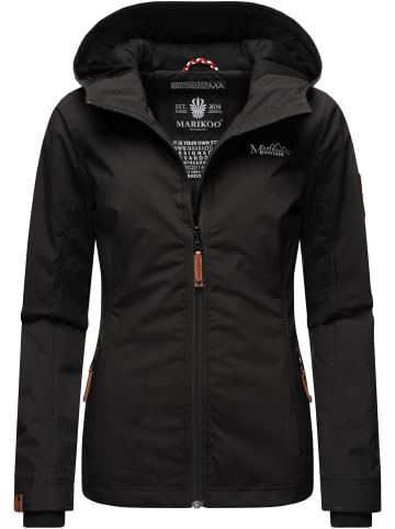Marikoo Übergangsjacke Brombeere in Black