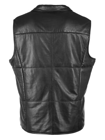 JCC Lederweste 3102169 in schwarz
