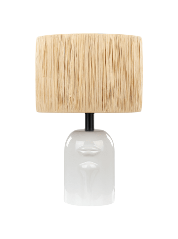 Beliani Nachttischleuchten JUBONES in /Weiß - (W) 29 x (H) 46 x (L) 29 cm