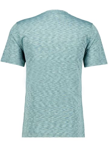 Ragman Softknit T-Shirt space dye in Grün