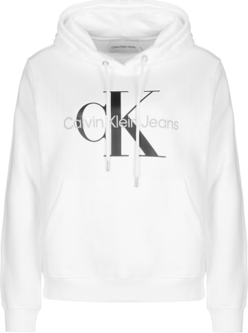 Calvin Klein Kapuzenpullover in white