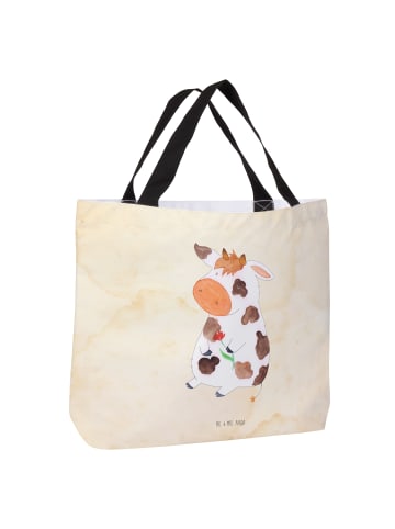 Mr. & Mrs. Panda Damen Schultertasche Kuh ohne Spruch in Vintage