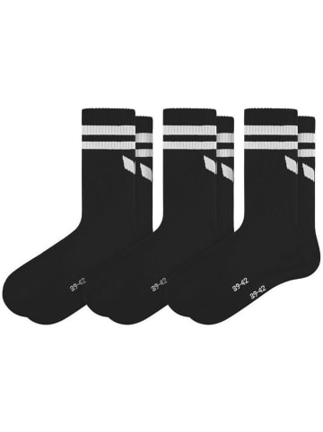 erima Sportsocken "Wings Socks 3Pack" in Schwarz
