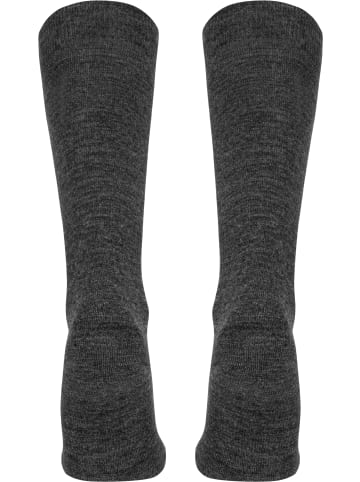 normani 2 Businesskniestrumpf aus Merinowolle in Anthrazit