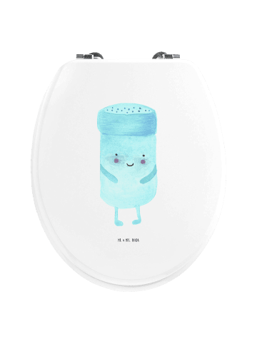 Mr. & Mrs. Panda Klodeckel Beste Freunde Salz ohne Spruch in Weiß