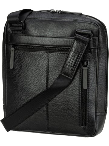 Jost Umhängetasche Stockholm Shoulder Bag Zip S in Black