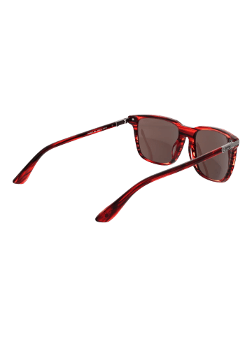 BMW Männer Sonnenbrille Quadratisch Rot