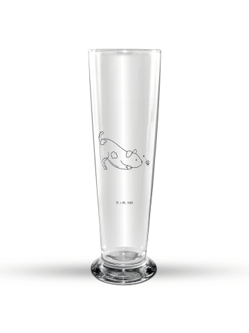 Mr. & Mrs. Panda Bierglas Hund Marienkäfer ohne Spruch in Transparent
