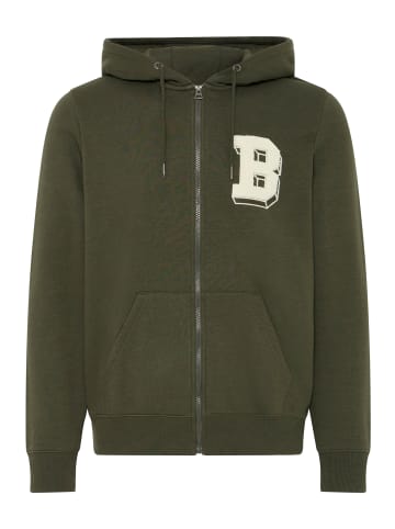 BLEND Fleecejacke BHMBadel in Grün
