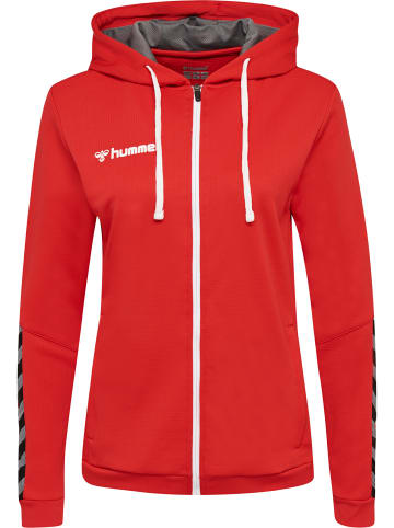 Hummel Hummel Kapuzenpullover Hmlauthentic Multisport Damen in TRUE RED