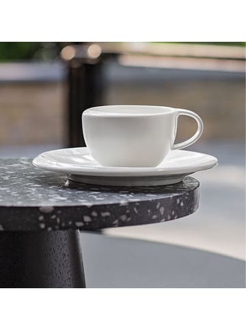 Villeroy & Boch Kaffeetasse 6 Stk NewMoon in weiß