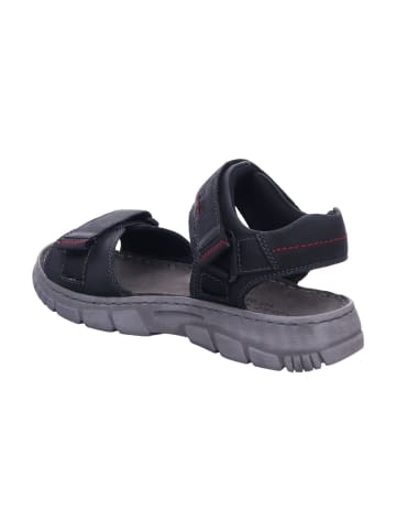 Josef Seibel Komfort Sandalen für Herren in schwarz