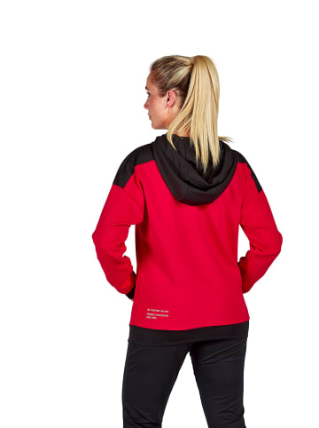 erima Damen Change By Erima Kapuzensweat in rot/schwarz/weiss