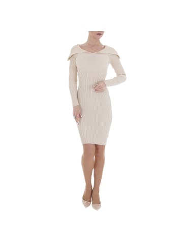 Ital-Design Kleid in Beige