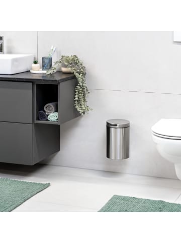 bremermann Wand-Kosmetikeimer 3 Liter Edelstahl